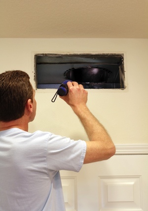 inspection Cleaning Air Ducts - Inspection