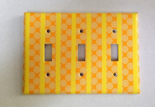 outlet-cover Washi Tape Projects - Outlet Cover