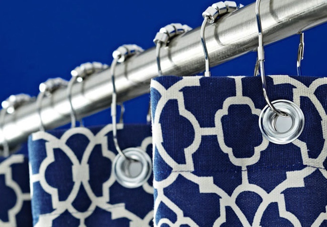 window-panel How to Make a Shower Curtain - Window Panel