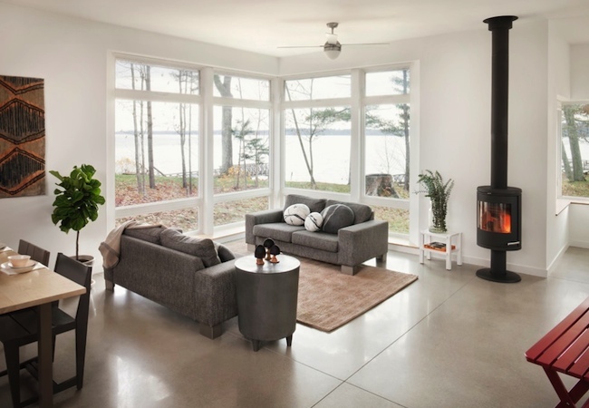 living How to Polish Concrete - Living