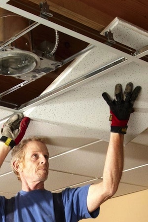 detail How to Install a Drop Ceiling - Detail
