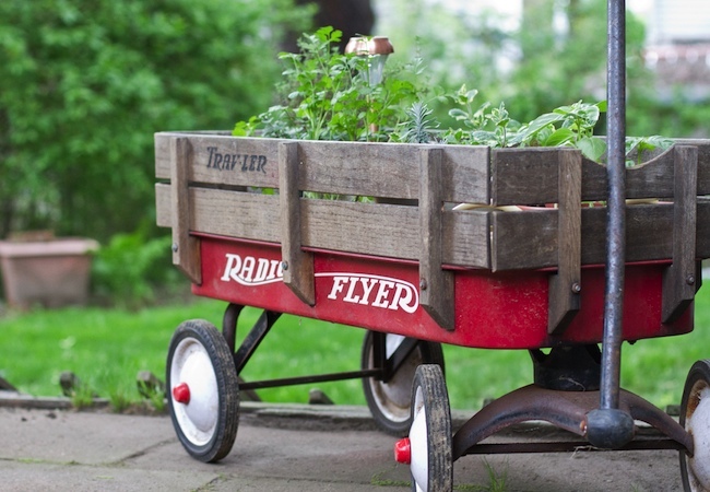 garden-cart Repurposed Toys - Garden Cart