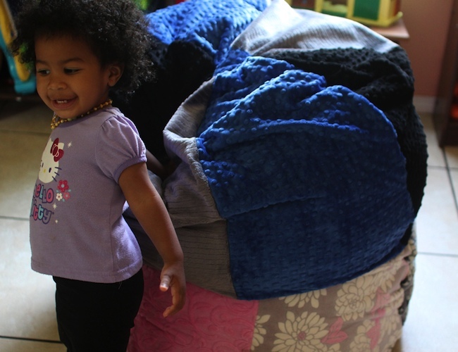 pillow DIY Bean Bag Chair - Pillow