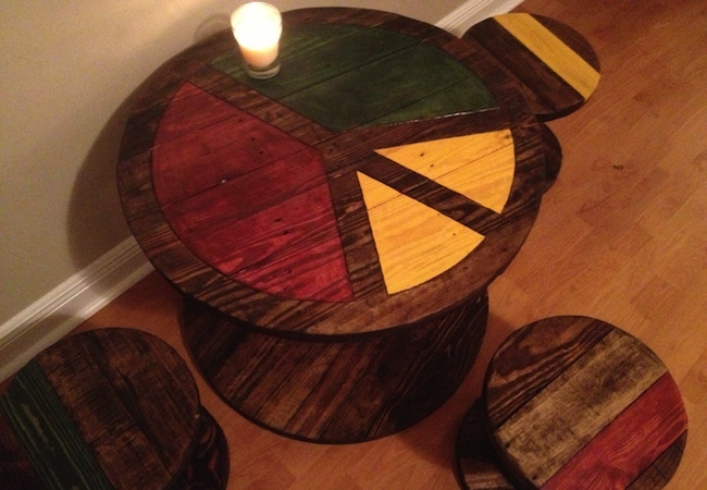 spool DIY Dining Table - Spool