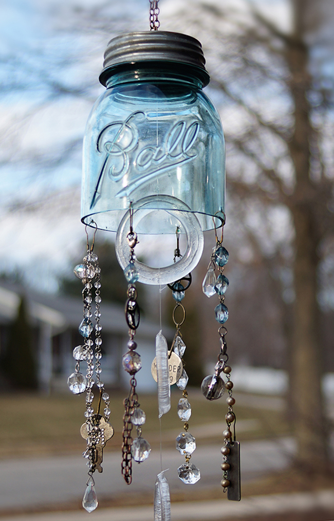 detail-outdoors Mason Jar Wind Chime - Detail Outdoors