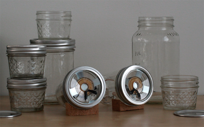 glass-vignette DIY Mason Jar Speaker Set - Glass Vignette