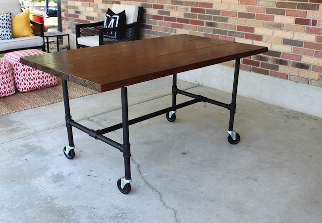 plumbing-pipes DIY Picnic Table - Plumbing Pipes