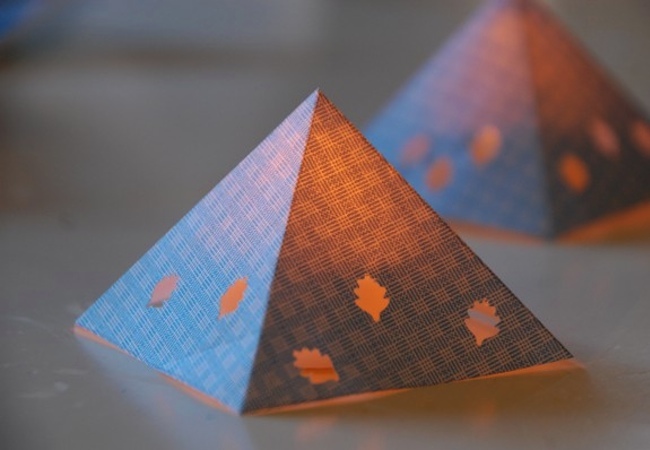 pyramid DIY Paper Lantern - Pyramid