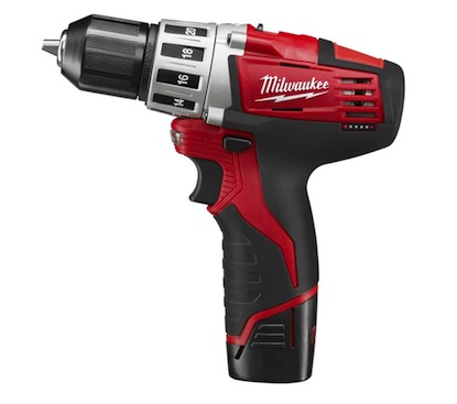 Milwaukee-M12-Cordless-3-8-Drill-Driver-Side-View Drill Drivers