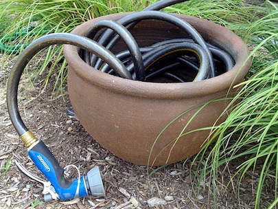 detail Garden Hose Storage - Detail