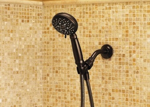 Moen-Banbury-handheld-shower-Mediterranean-Bronze-finish Mediterranean Bronze Finish - Moen