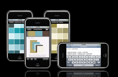 AquariformDesigns-PaintSwatches-iPhone-App iPhone PaintSwatches
