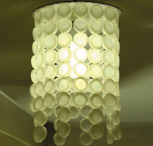 Bottlecap Lampshade Bottle Caps DIY - Lampshade