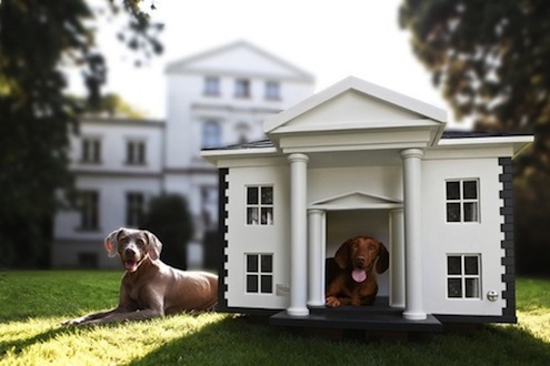 mymodernmet.com-DogMansions1 Doghouse Design - Mansion
