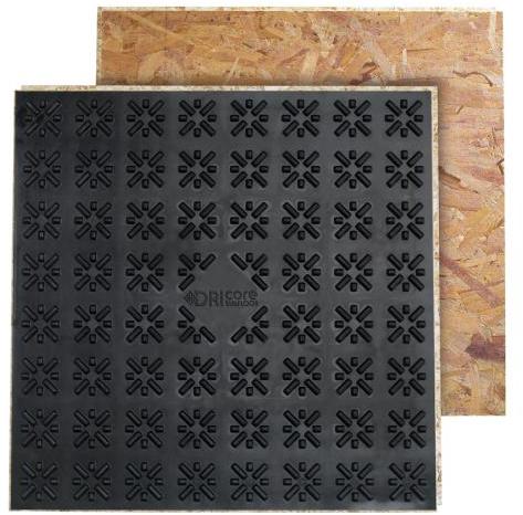 DRIcore 2' x 2' Subfloor Panels trimmed. DRIcore 2' x 2' Laying a Subfloor Panels