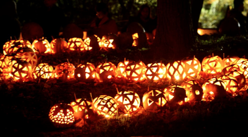 HudsonValley.org-CrotononHudsonNY-PumpkinFestival Pumpkin Festivals - The Great Jack-o-Lantern Blaze