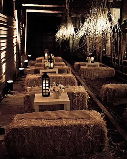 seating Straw Bale DIY - Seating