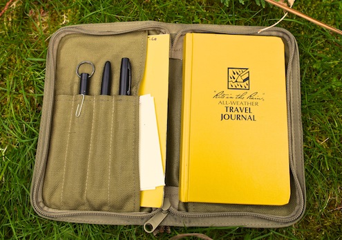 rite-in-the-rain-Travel-Journal-and-all-weather-metal-pen-set Rite in the Rain Travel Journal