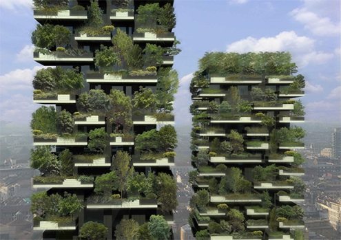 BoscoVerticalForest-apartmentbuilding-milan01 Bosco Vertical Forest apartment building in Milan by Stefano Boeri