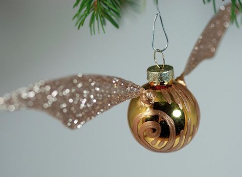 DIY Snitch Ornament