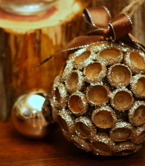 DIY Acorn Ornaments