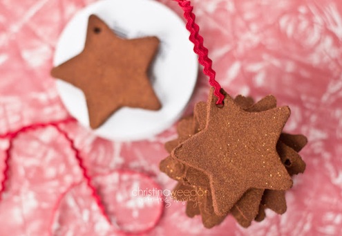 DIY Cinnamon Ornaments