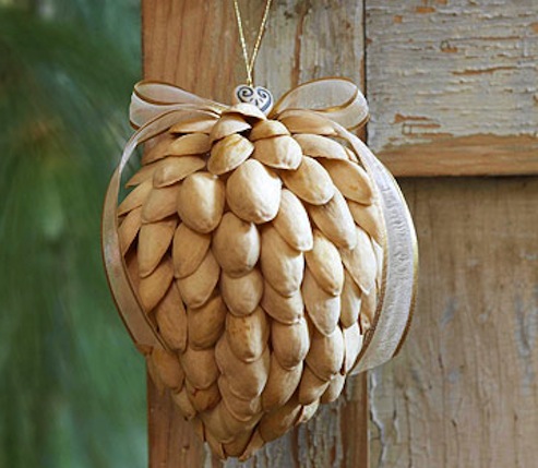 DIY Pistachio Ornaments