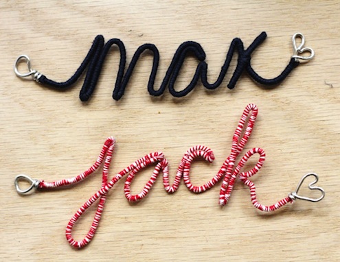 DIY Personalized Ornaments