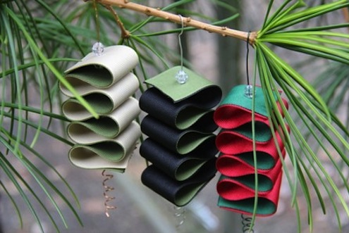 DIY Ribbon Ornaments