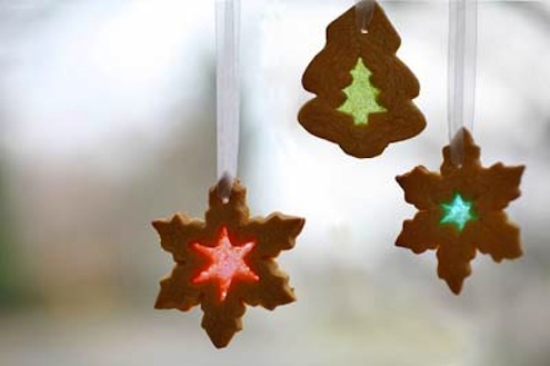 DIY Stained Glass Cookie Ornaments