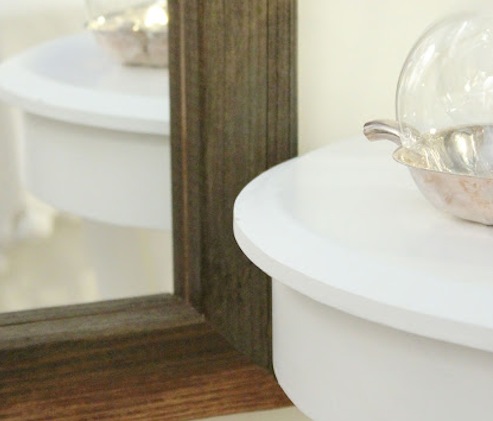 DIY Reclaimed Wood Mirror Frame