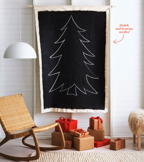 DIY Christmas Tree - Canadian House & Home