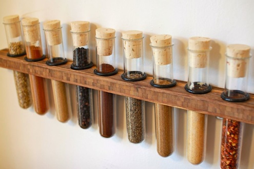 test-tubes DIY Spice Rack - Test Tubes