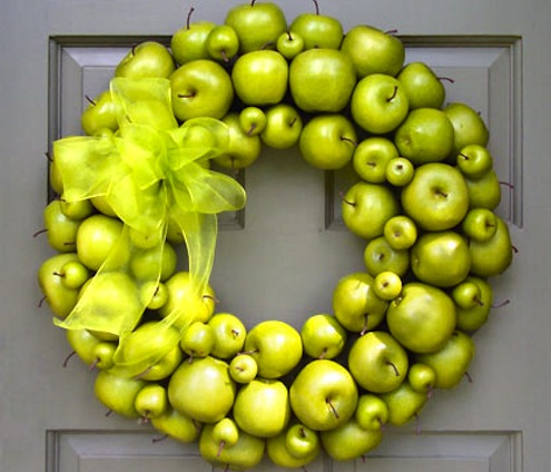 Green Apple Wreath Green Apple Wreath