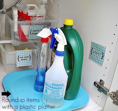 DIY Kitchen Storage - Under-Sink Organization