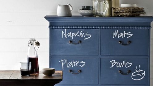 chalkboard-paint-diy-dresser Chalkboard Paint DIY - Dresser