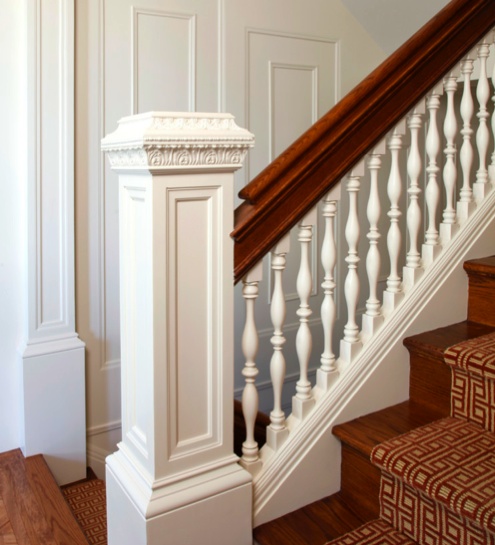 interior-architectural-details-newel-post Interior Architectural Details - Newel Post