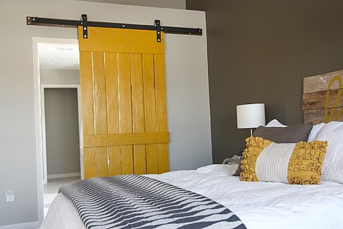 using-barn-doors-at-home-yellow-panel Using Barn Doors at Home - Yellow Panel