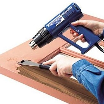 heat-gun Paint Stripping - Heat Gun