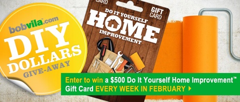 diy-dollars Bob Vila's DIY Dollars Give-Away