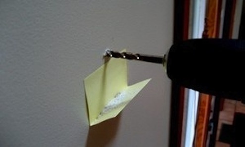 sticky-note-dust Contain Sawdust and Drill Debris - Sticky Note Dust