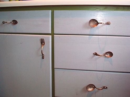 Silverware DIY - Drawer Pulls