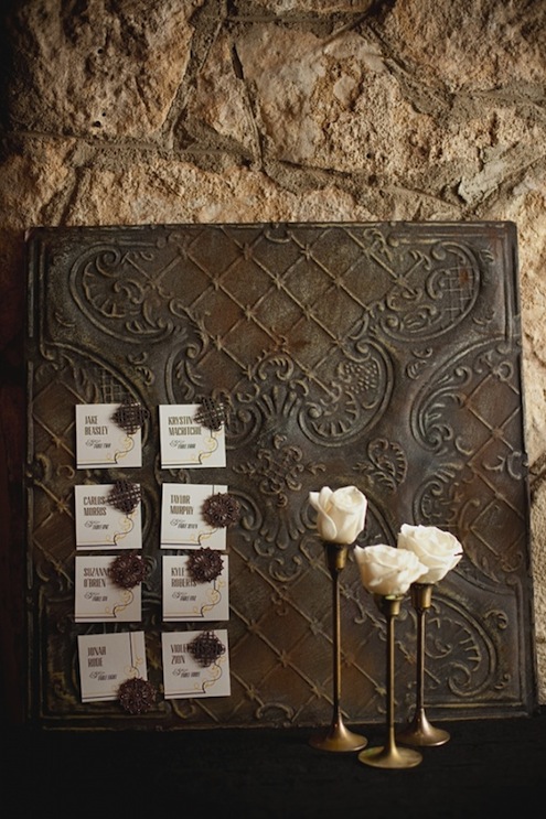 Tin Ceiling Tile DIY - Magnetic Board