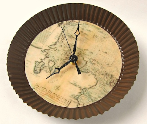 Map DIY - clock
