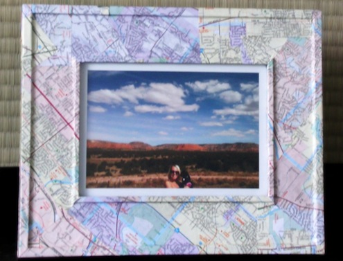 Map DIY - Picture Frame