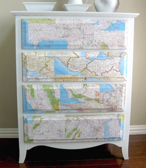 Map DIY - Dresser
