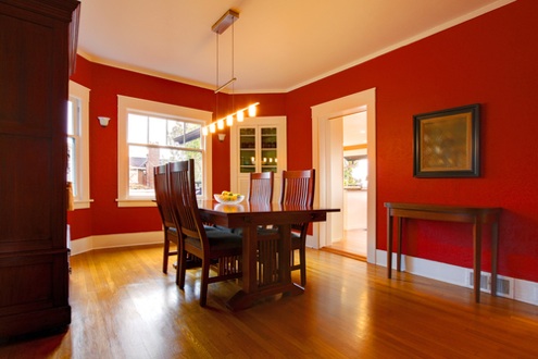 red-dining-room Effects of Color on Mood - Red Dining Room