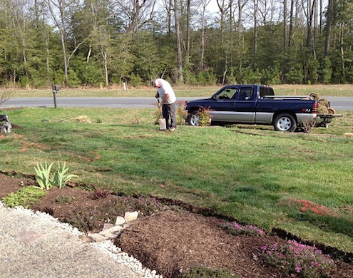 rototiller Move Sod - Rototiller