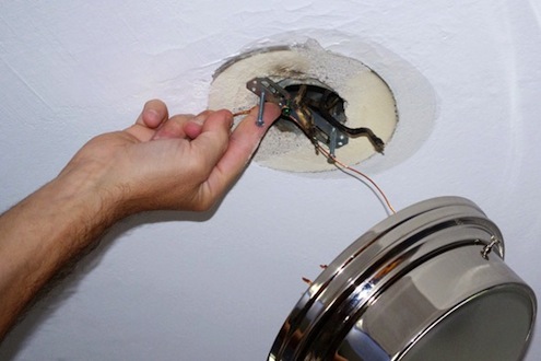 wiring Replace Ceiling Light - Wiring