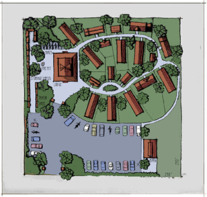 plan Tiny House Village - Plan